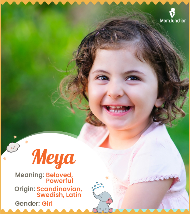 Meya means beloved a