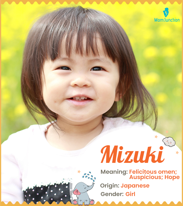Mizuki, means felici
