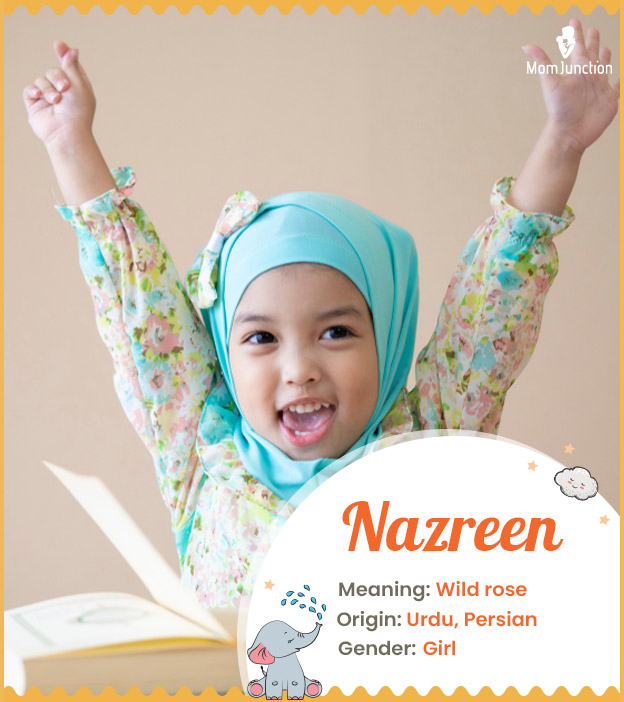 Nazreen means wild r