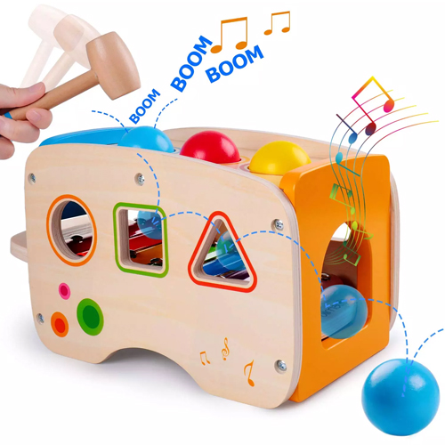 MAGIC SHOP Activity Cube Baby Toy for 6 to 12 Months, Toddler Center Best  First Birthday