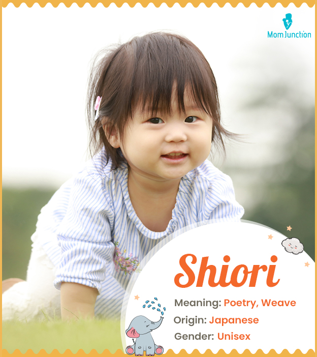 Shiori, meaning weav