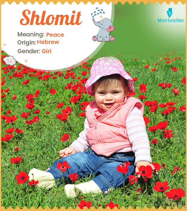 Shlomit means peace