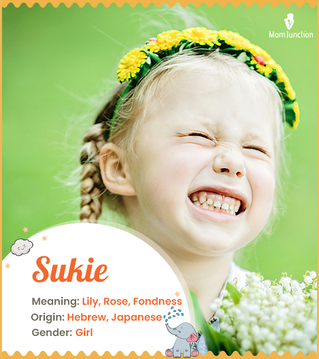 Sukie means lily