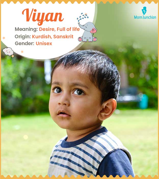 Viyan, a unique name