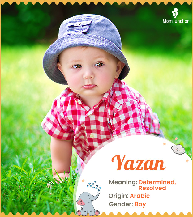 Yazan, meaning deter