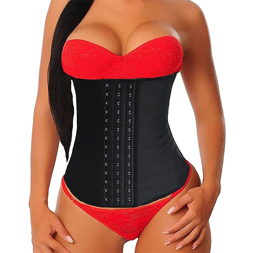 Sweet Sweat Waist Trimmer 'Xtra-Coverage' Belt  Premium Waist Trainer with  More Torso Coverage for a Better Sweat! (Small) Black, Waist Trimmers -   Canada