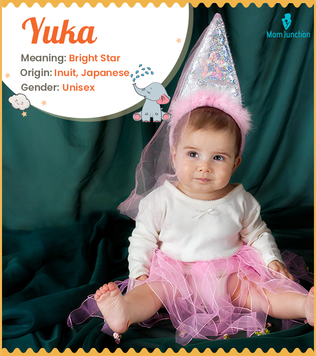 Yuka, meaning bright