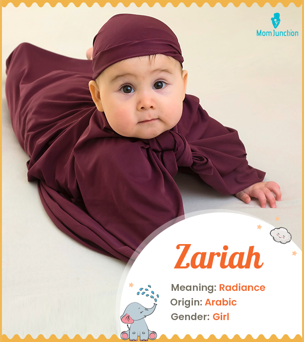 Zariah, an Arabic na