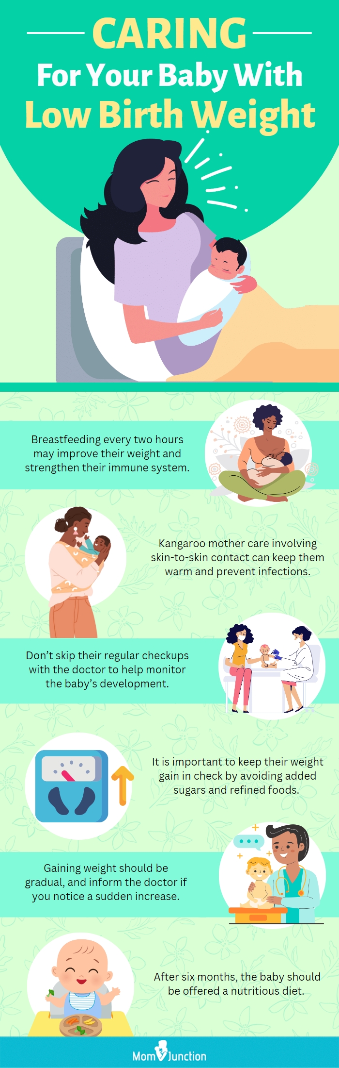 Low and Very Low Birth Weight Babies: Prevention Tips for