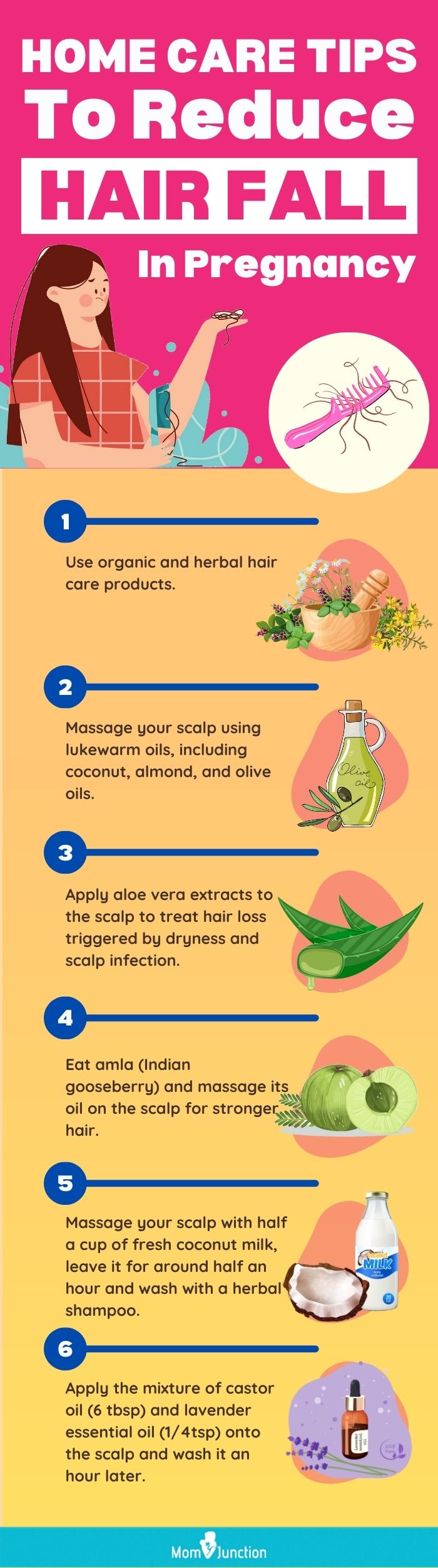 5 Excellent Ayurvedic Tips to Control Hair Fall