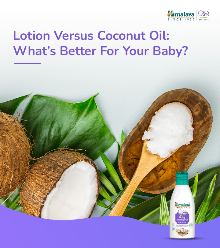 Lotion Versus Coconut Oil What’s Better For Your Baby