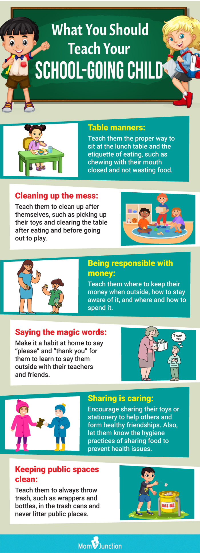 10 Good Habits For Kids That Parents Should Teach