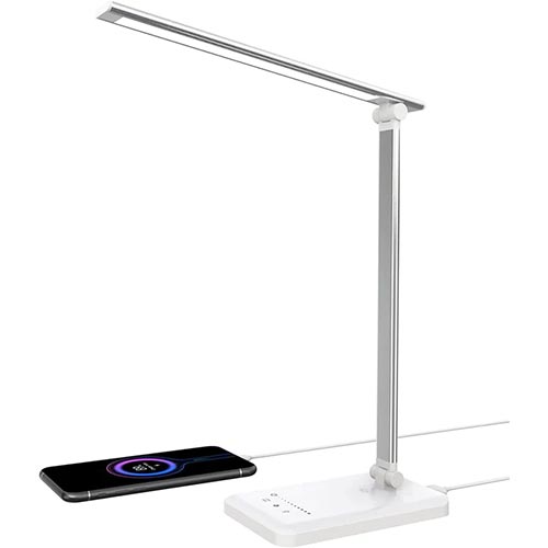 Modern Multi-functional LED Desk Lamp with Base & Cellphone Holder USB –  Neatfi
