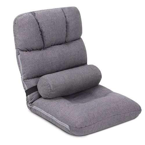 FLOGUOR Foldable Lazy Sofa Bed 14-Position Adjustable Comfy Floor Chair  Chaise Lounge with Armrests and Pillow with Gaming Recliner for Adults with  Foot Rest Futon Sofa 