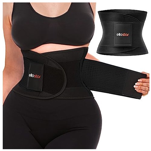 Shapewear For Women 3-Velcro Fastener Target Stubborn Back Flab Cut Belly  Fat Back Support Weight Loss Sauna Waist Trainer Black at  Women's  Clothing store