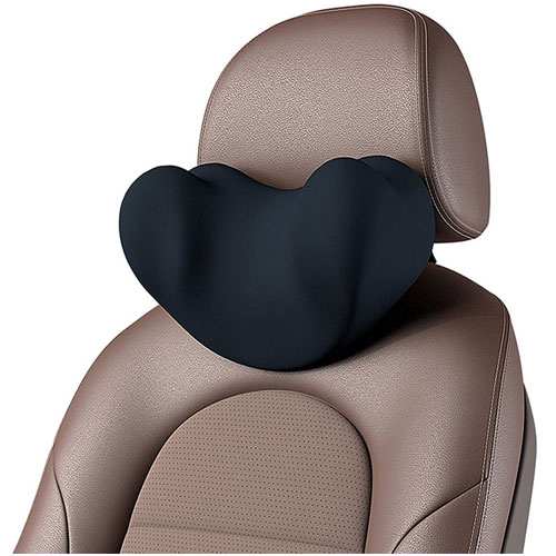 Comfortable Car Headrest Travel Pillow- Shoulder and Head Support Cush –  Carsoda