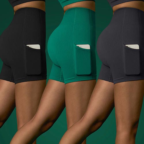 Tight-Fitting Yoga Casual Sports Lifting Shorts Buttocks Women's Fitness  Yoga Workout Shorts with Pockets for Women Army Green : :  Clothing, Shoes & Accessories