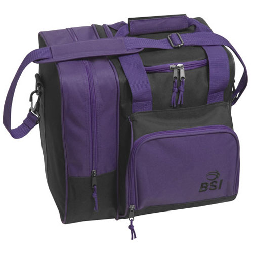 Moxy Deluxe Triple Roller Bowling Bag - Purple/Black