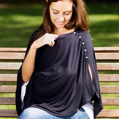 Parent Choice Nursing Cover With Adjustable Neckline Full Coverage
