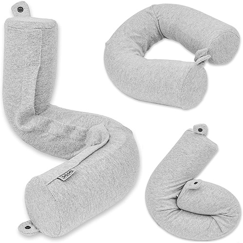 AllSett Health Cervical Neck Roll Memory Foam Pillow, Bolster Pillow, — All  Sett Health