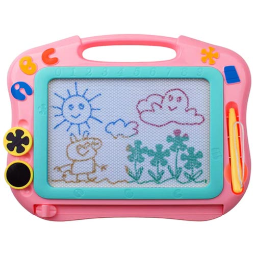 Wooden Magnetic Drawing Board Toy for Toddler Erasable Writing