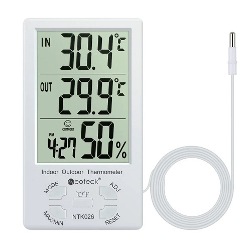 Acurite 00424CA Digital Thermometer with Indoor/Outdoor Temperature