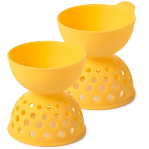 Norpro Red Silicone Microwave Double Egg Poacher Gadget Review 