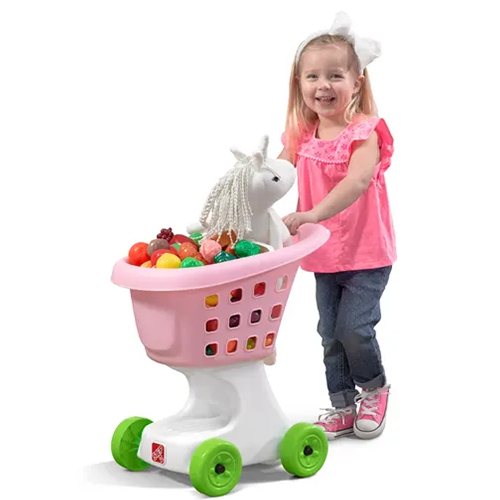 Kid-Friendly Soft-Sided Shopping Cart – Fixtures Close Up