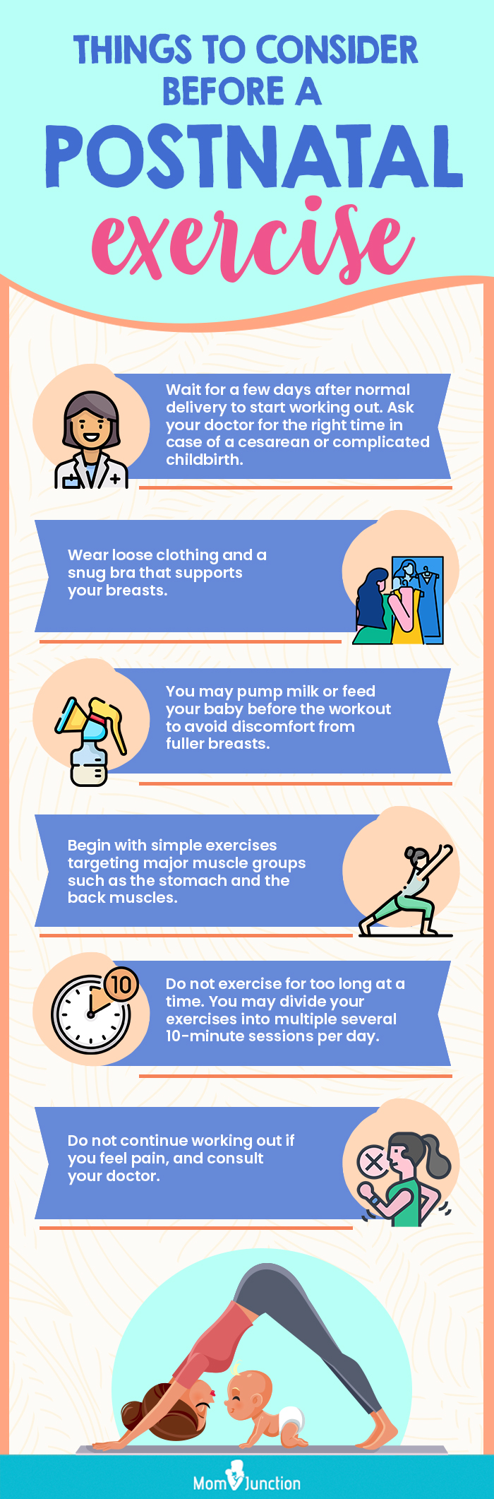Importance of postnatal exercises