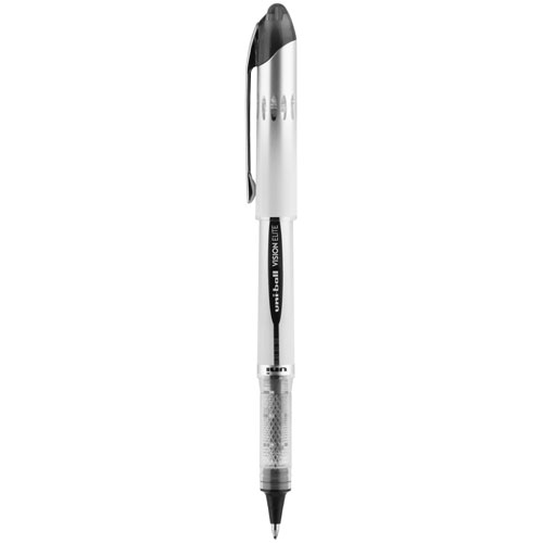 ZenZoi Matte Black & Gold Pen – Elegant Executive Rollerball Pen. Smooth Writing Fine Point Roller Gel Ink. Fancy, Luxury Pen Gift Set for Men