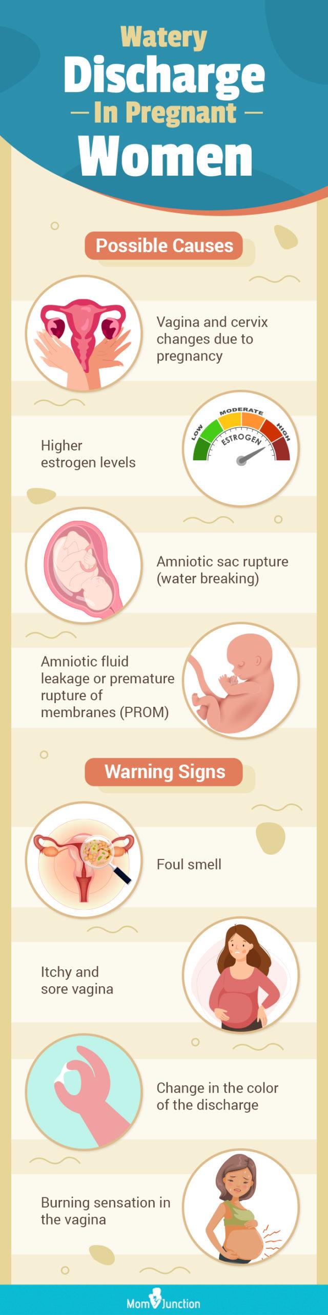 Is Having A Watery Discharge During Pregnancy Normal 