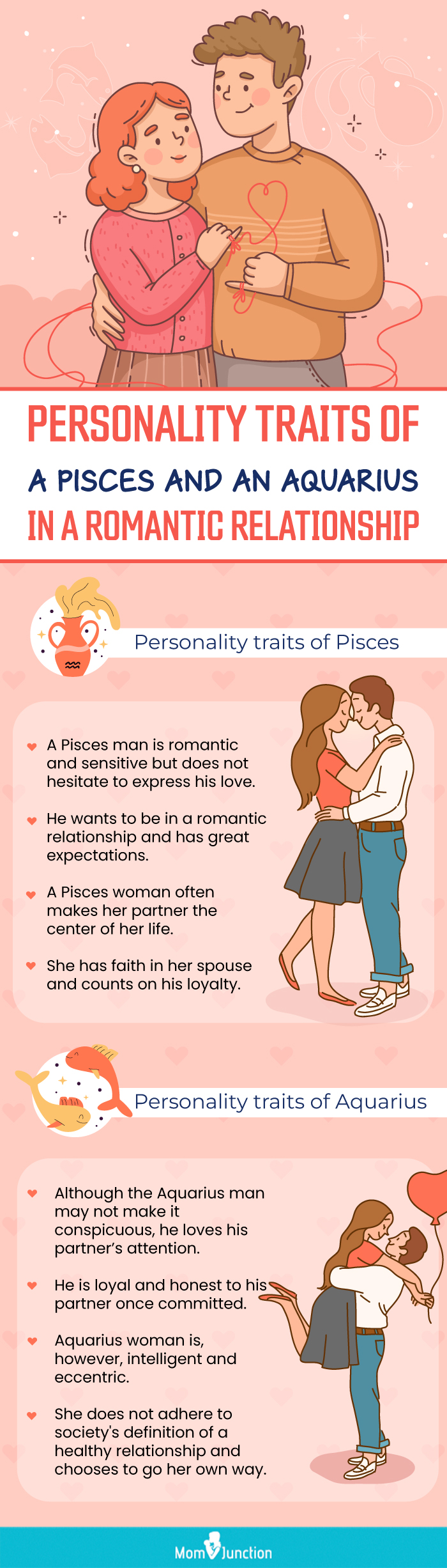 Personality Traits Of A Pisces And An Aquarius In A Romantic Relationship 