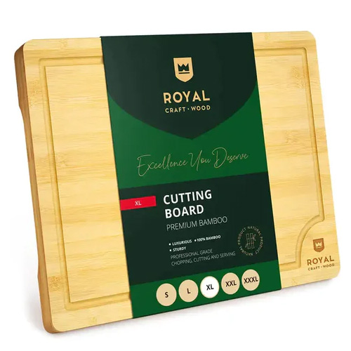 Tirrinia Vina Bamboo Cutting Board – Medium 12 x 8 Kitchen Chopping board  Eco-friendly, Best for Chopping Brie Cheese, Vegetable, Pastry Lemon &  Reviews