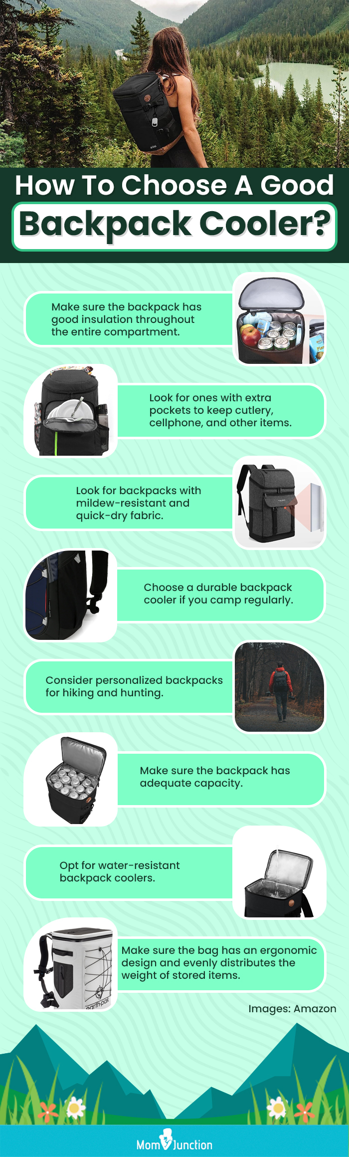 Tarana Backpack Cooler - Stylish & Eco-Friendly for On-the-Go