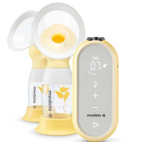 Medela, Swing, Single Electric Breast Pump, Compact and Lightweight Motor,  2-Phase Expression Technology, Convenient AC Adaptor or Battery Power