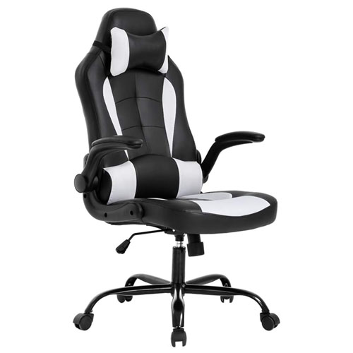 PC Gaming Chair  150° Tilt Back for Lumbar Support
