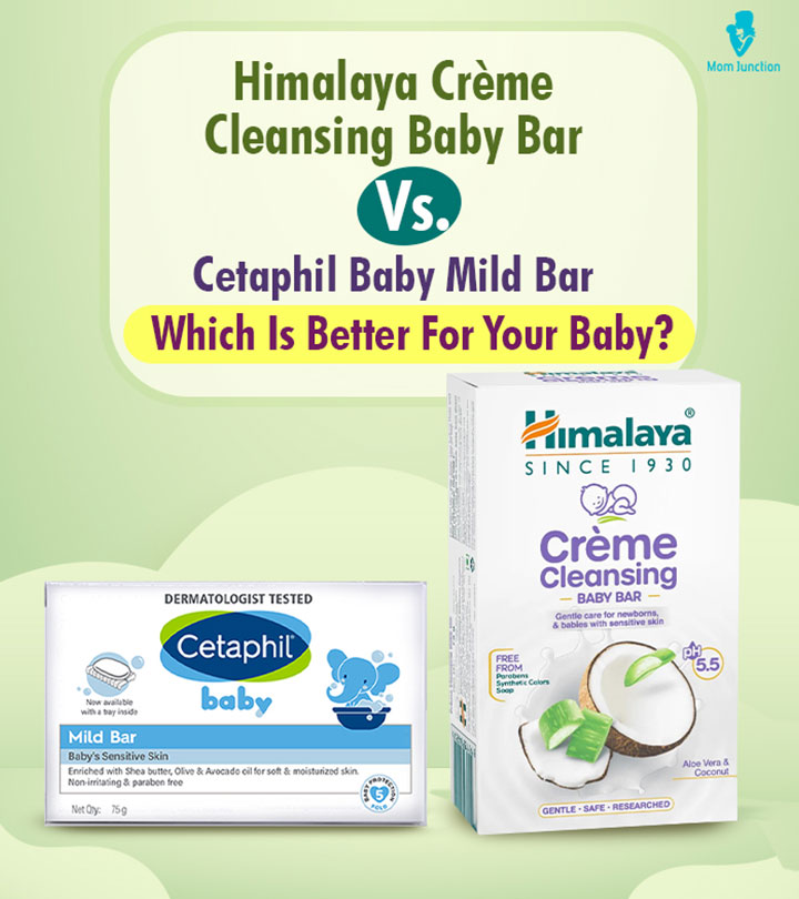 Himalaya Crème Cleansing Baby Bar Vs. Cetaphil Baby Mild Bar
