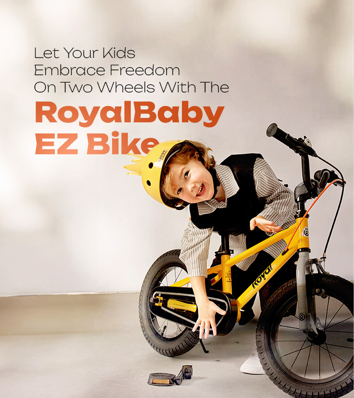 Let Your Kids Embrace Freedom On Two Wheels With The RoyalBaby EZ Bike