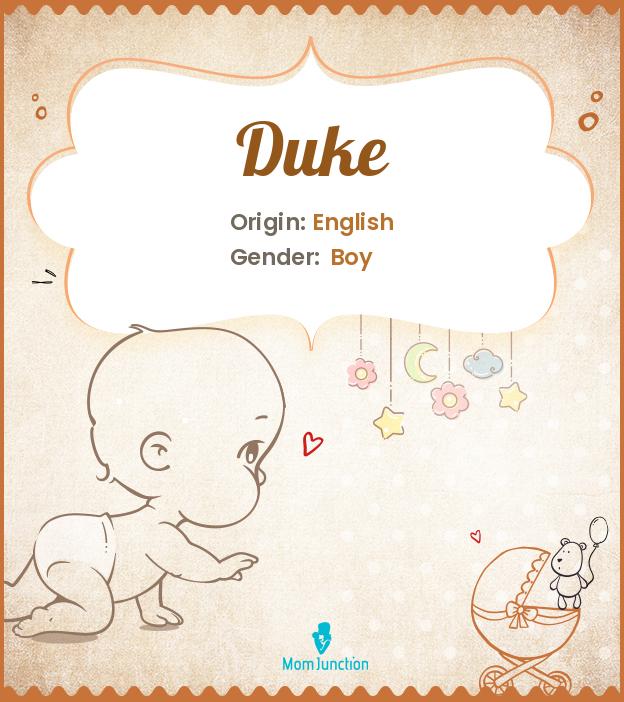 Duke Name Meaning Biblical