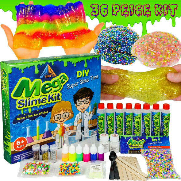 1 Set Diy Slime Kit With Homemade Clay Tools, Best Gift For