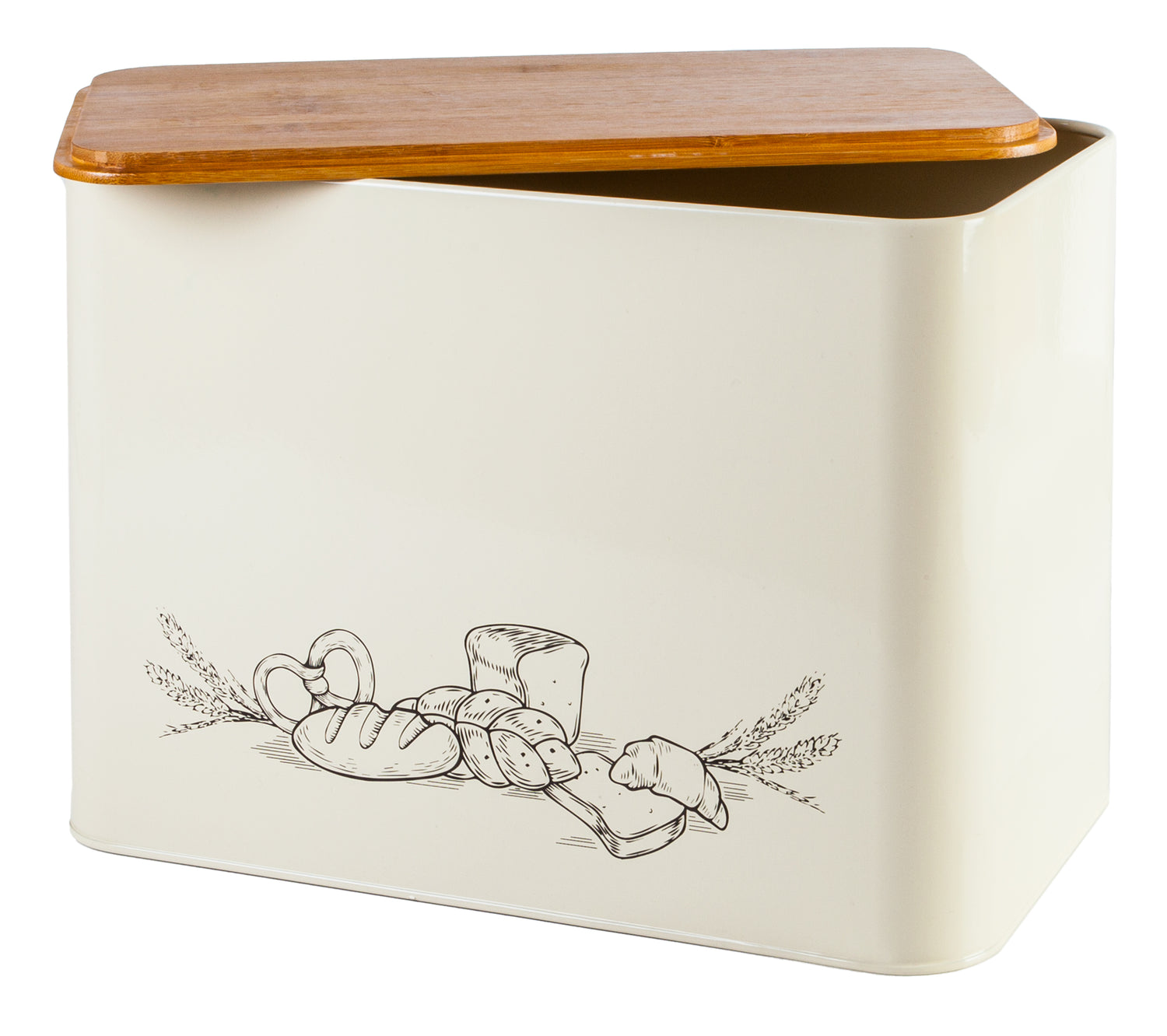 Kitchen Countertop Bread Storage Box Portable Sealed Bread Box