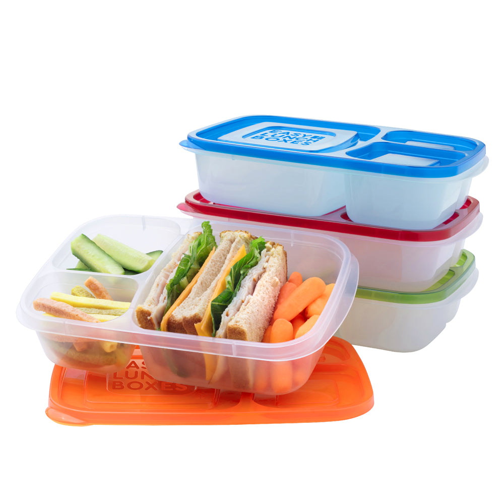 Cartoon Lunch Box For Girls School Kids Plastic Picnic Bento Box Microwave Food  Box With Compartment Storage Salad Containers