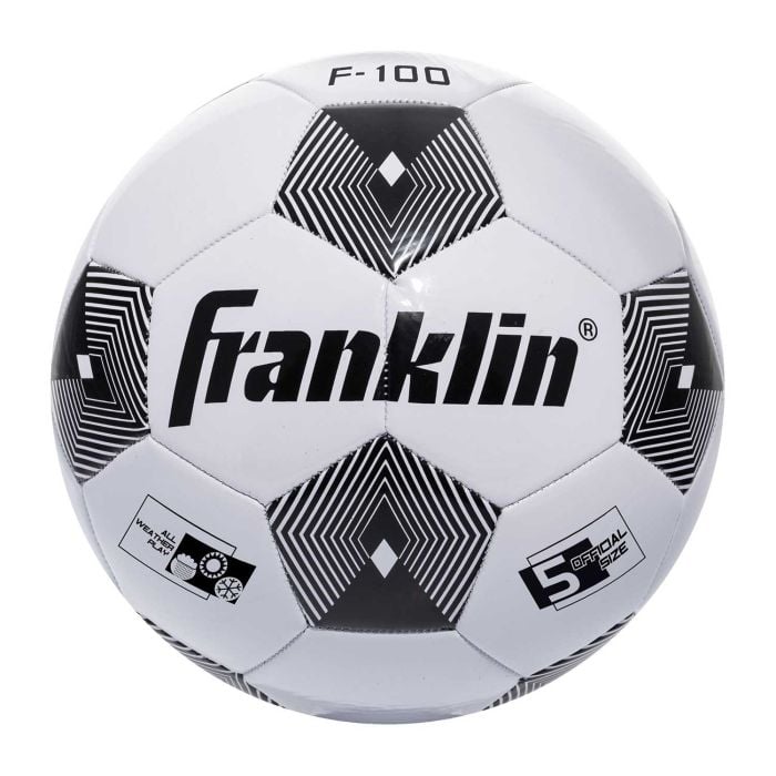 Future Stars Super-Star Soccer Ball & Pump - Size 5 - Green & Black -  Designed for all players 1+ Unisex 