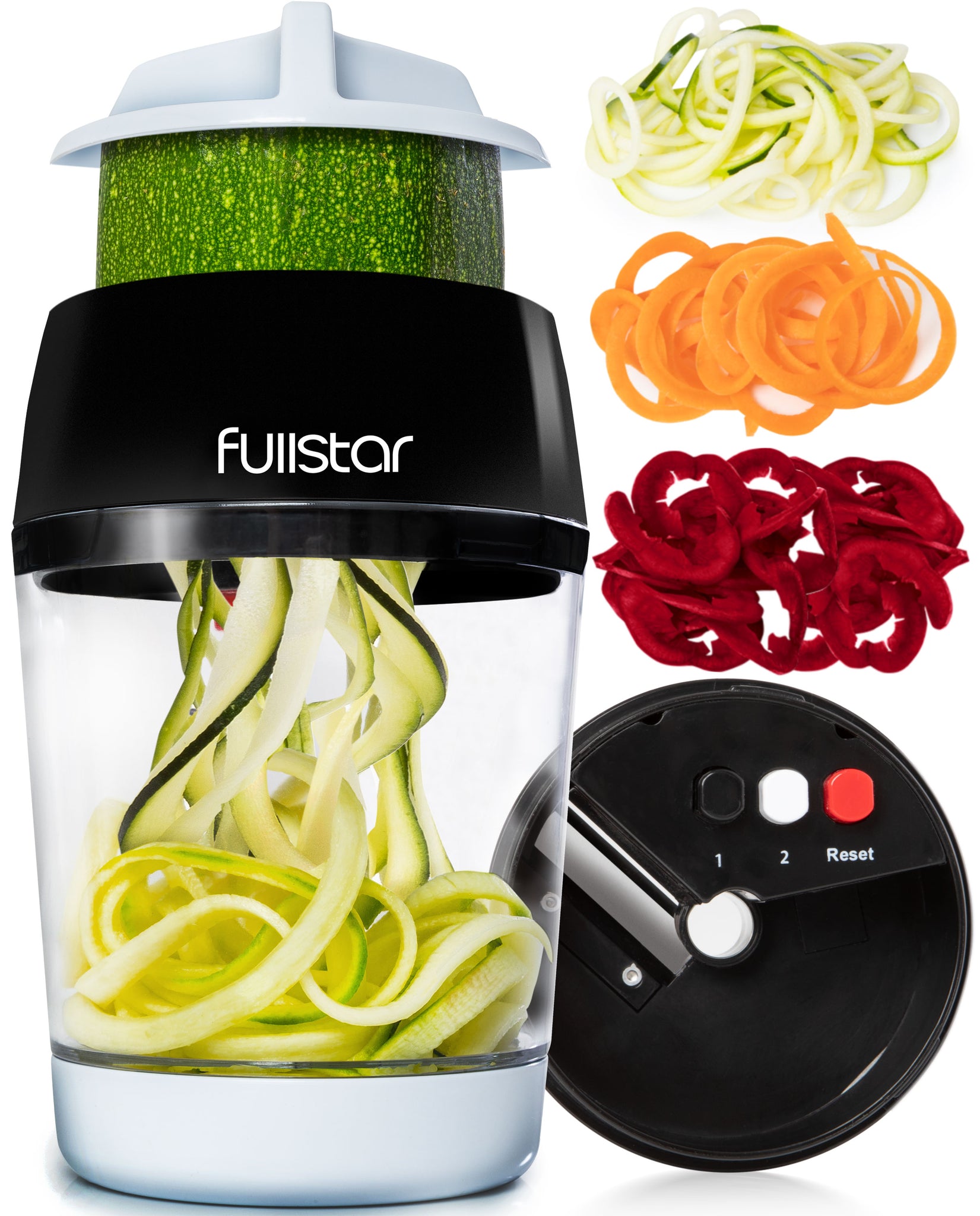 Monkey Business Karoto Julienne – Zoodle Maker, Vegetable Spiralizer with Julienne Blade | Fun Kitchen Gadgets and Stuff | Zucchini Noodle Maker from A Series of