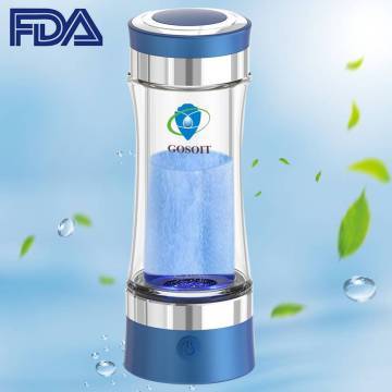 DIJA Alkaline Insulated Water Bottle Includes Filter Improve PH 9+, Ke