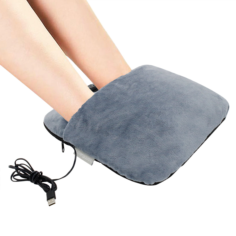 Office Electric Foot Warmers, Foldable Heated Foot Warming Pad