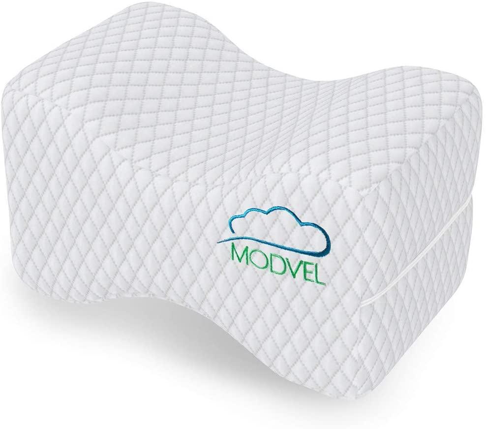 CosyTech Knee Pillow - Leg Pillow - Bolster Pillow for Legs - Sciatica Pain  Relief Pillow - Premium Memory Foam Half Moon Pillow - Leg Pillows for  Sleeping - Knee Pillow for Side Sleepers
