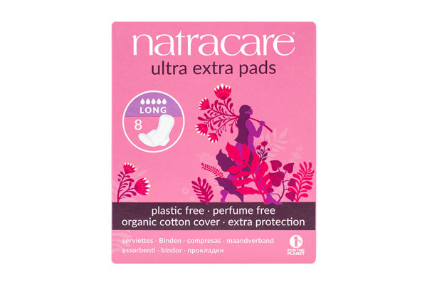 Extra-Long Organic Cotton Cover Postpartum Pads (8-Pack) – Nyssa