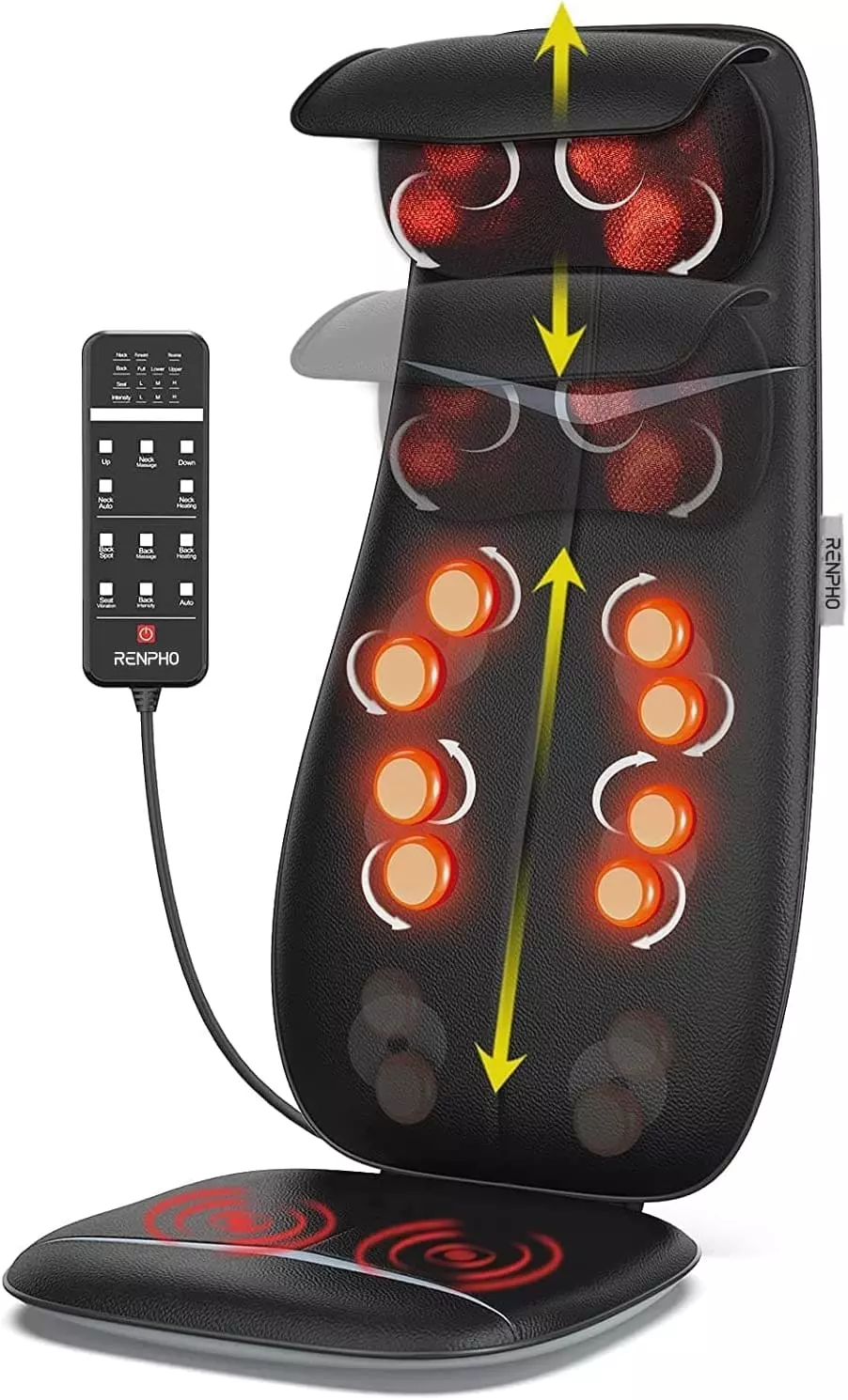 Cotsoco Handheld Neck Back Massager - Double Head Electric Full