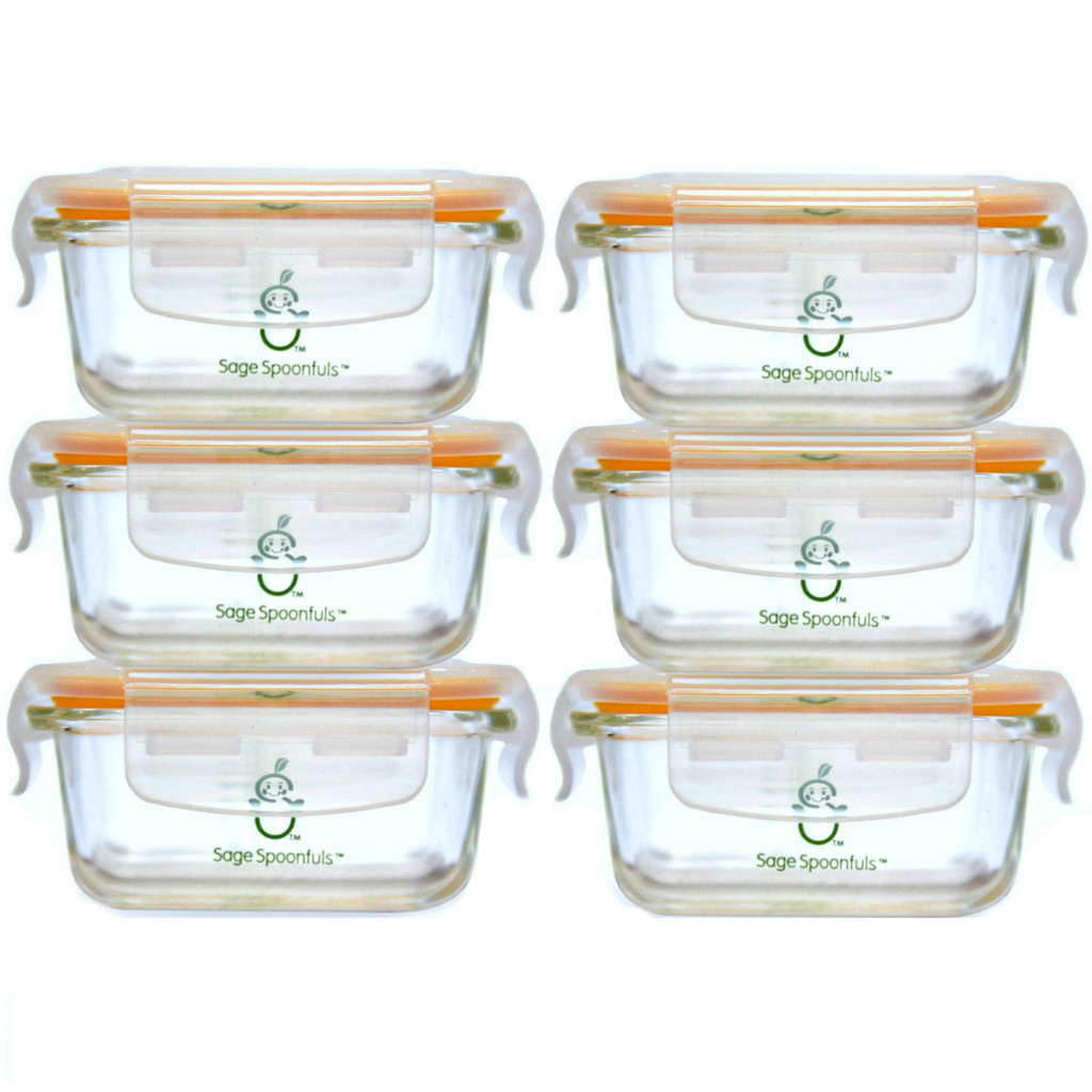 Supermama Baby Food Containers - 7 oz(6 Pack), Reusable Baby Food Jars with  Airtight Lids Leak Proof, Small Food Storage Containers for Baby, BPA Free,  Microwave?Dishwasher & Freezer Safe, Pink 7 oz (